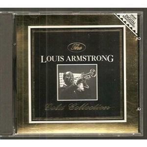 LOUIS ARMSTRONG ~ The Gold Collection - Music CD - - - Deja Vu Italy - VG